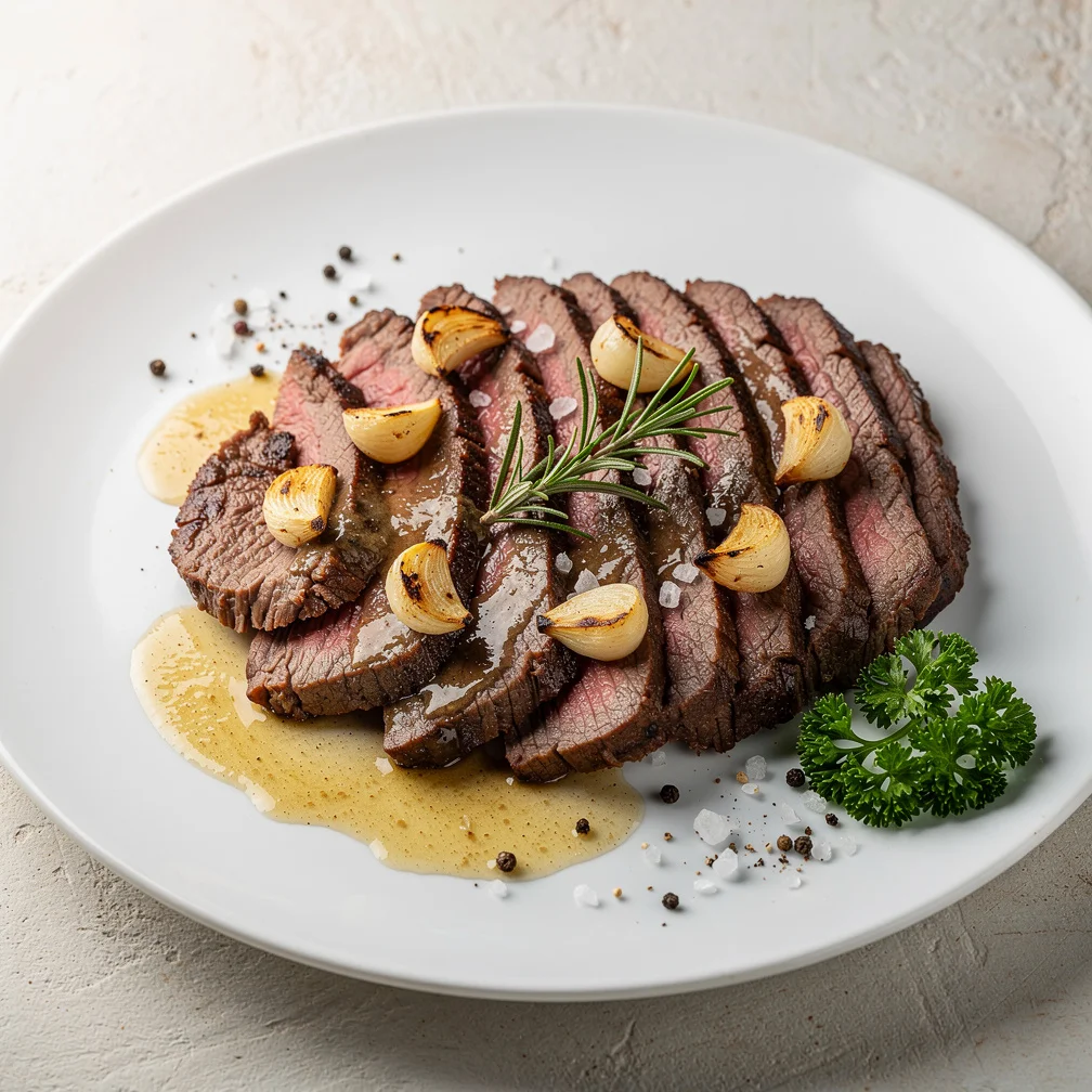 Fraldinha na Manteiga com Alho e Alecrim