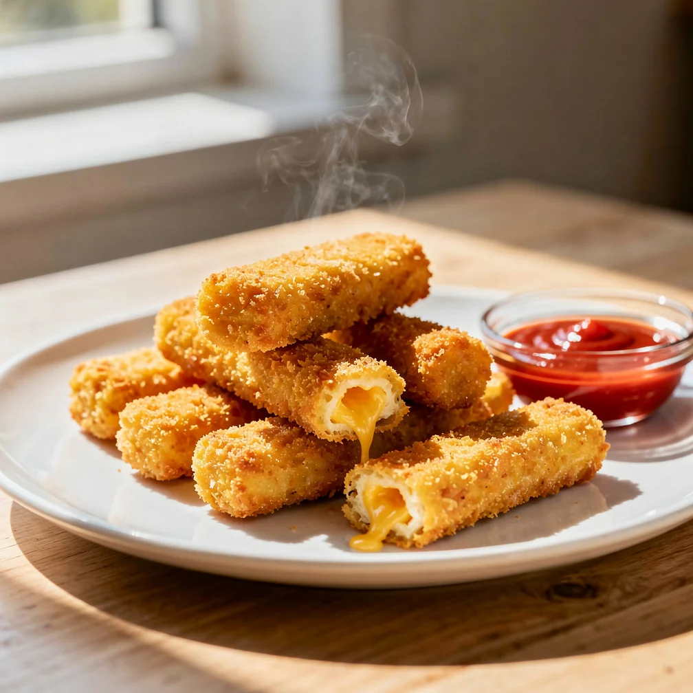 Palitos de Queijo Crocantes na Air Fryer