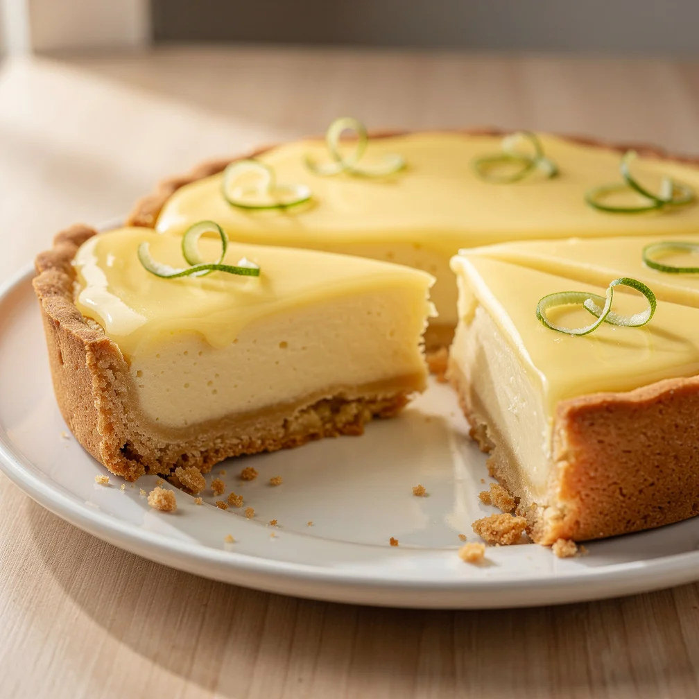 Torta de Limão Cremosa