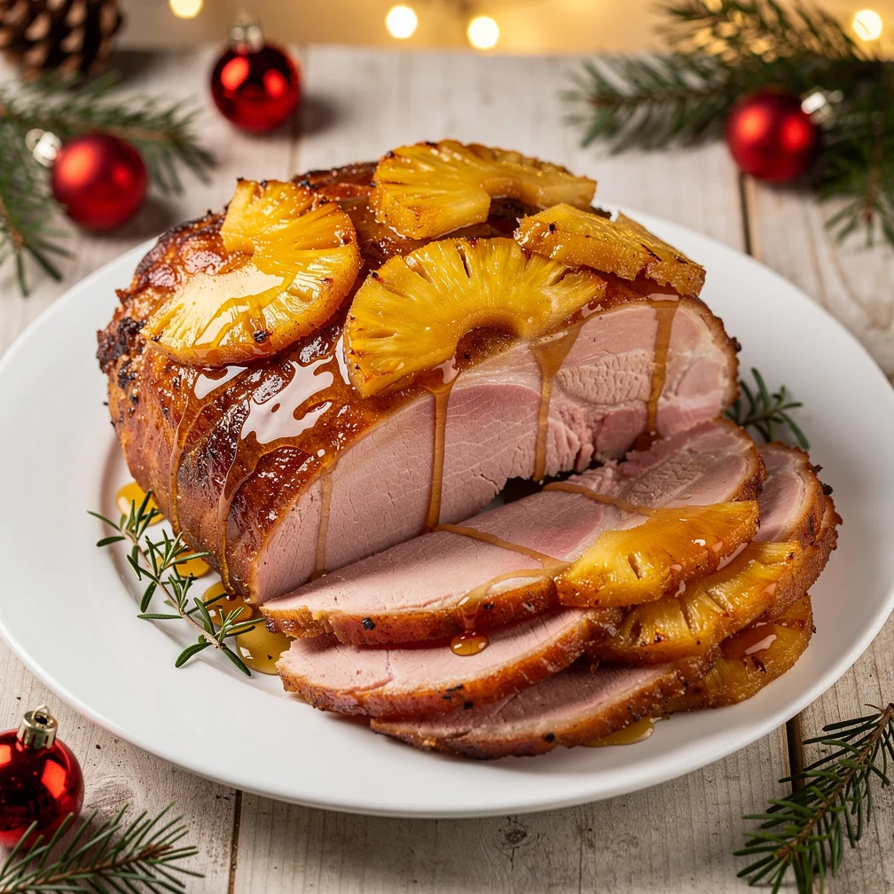 Tender com Abacaxi e Mel para Natal