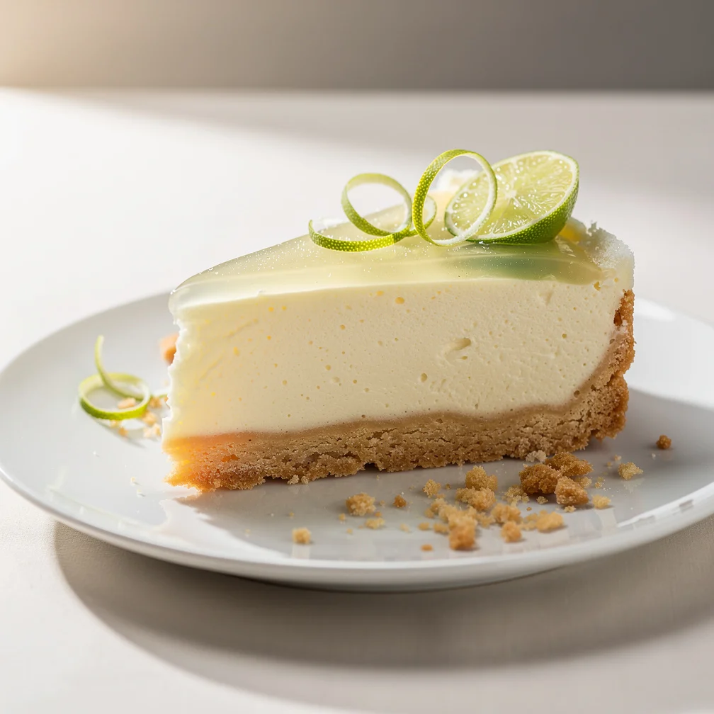 Torta Gelada de Limão com Biscoito Crocante