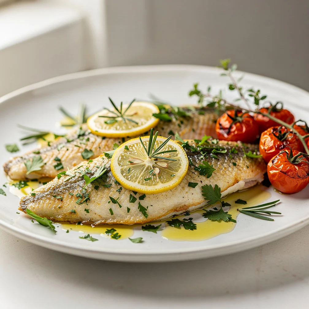 Tilápia Assada no Forno com Ervas