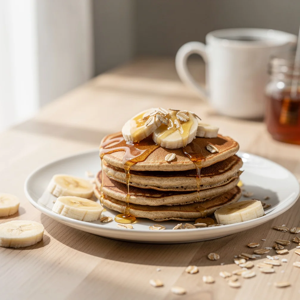 Panqueca de Banana e Aveia