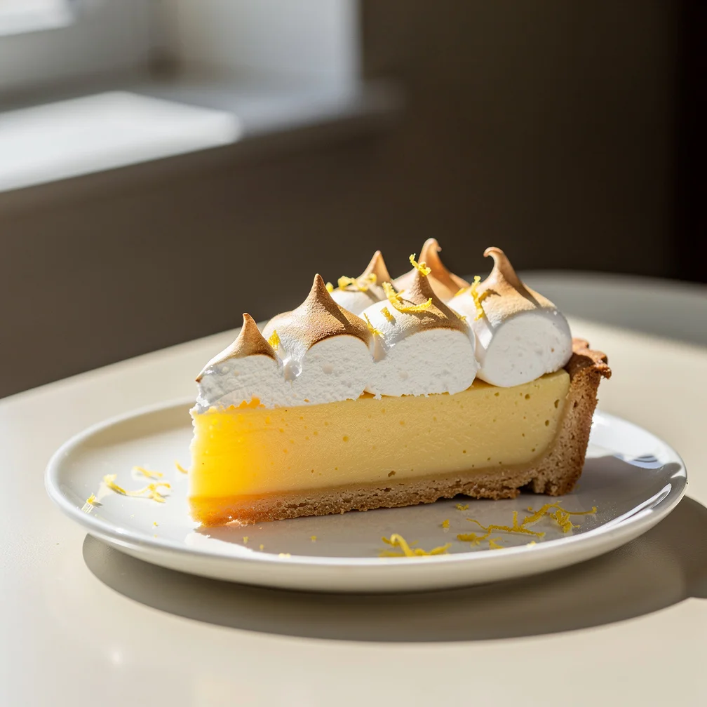 Torta de Limão com Merengue